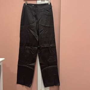 Like New, Jil Sander womens casual grey striped pants, size 34